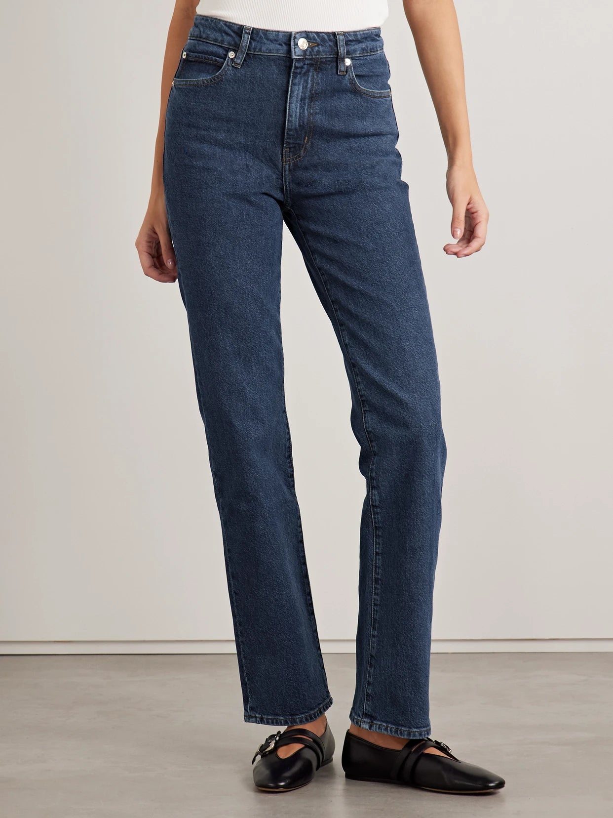 The Ruler High-rise Slim-leg Jeans