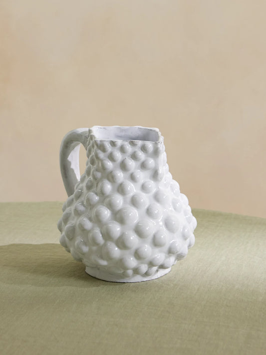 Adélaïde Glazed Ceramic Pitcher
