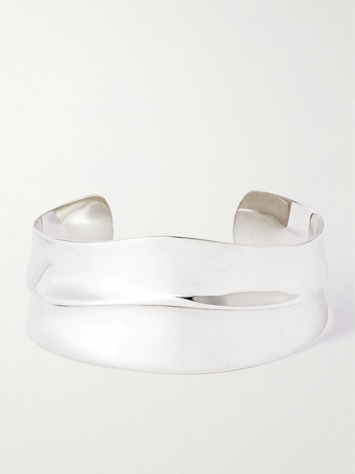 Petite Wave Silver Cuff