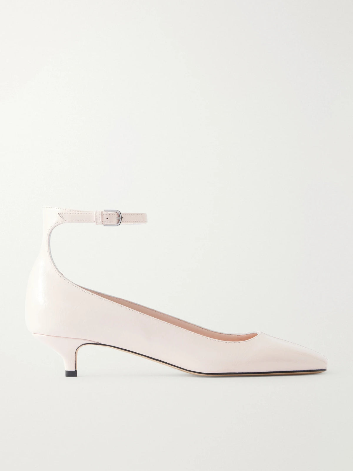 Glossed-leather Pumps