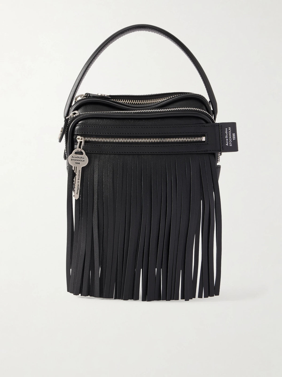 Camero Fringe Leather Shoulder Bag