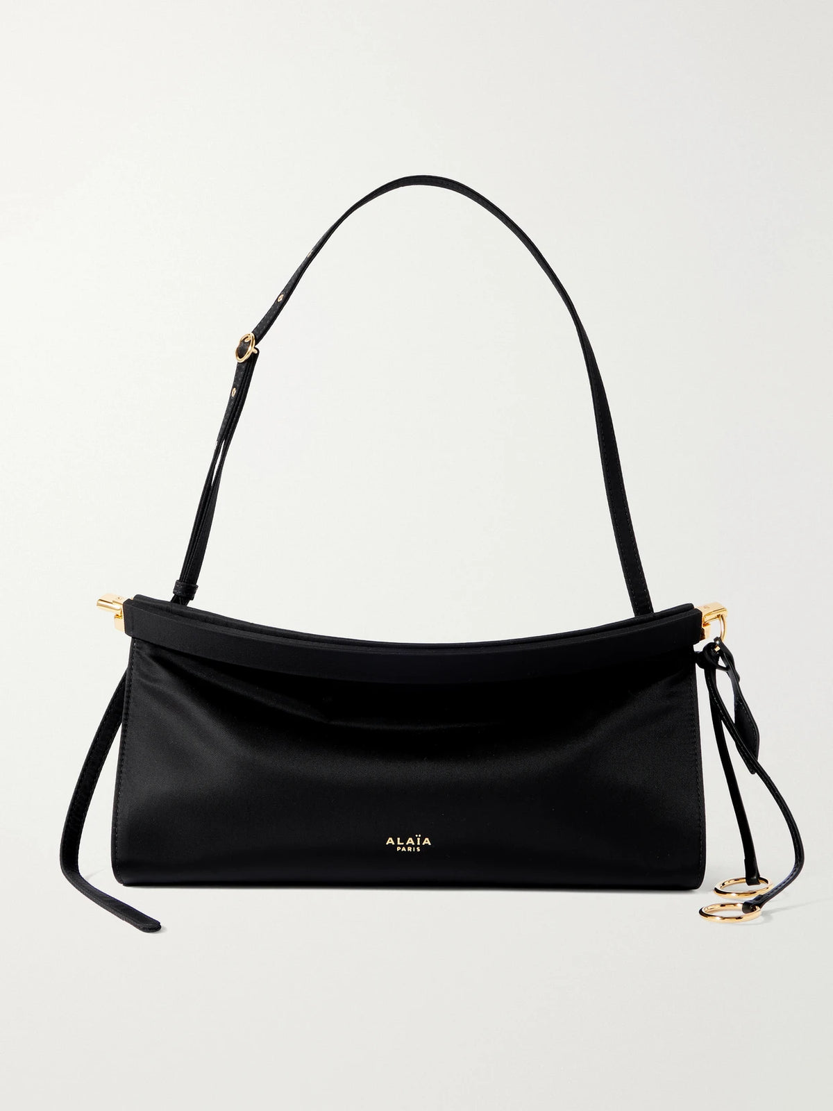 Le Click E/w Medium Satin-twill Shoulder Bag
