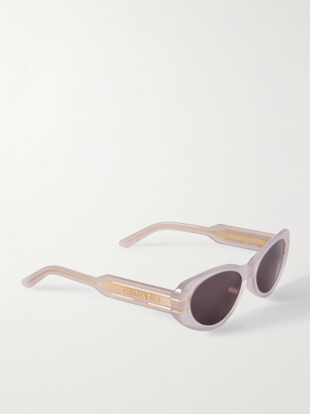 Diorsignature B8u Oval-frame Acetate Sunglasses