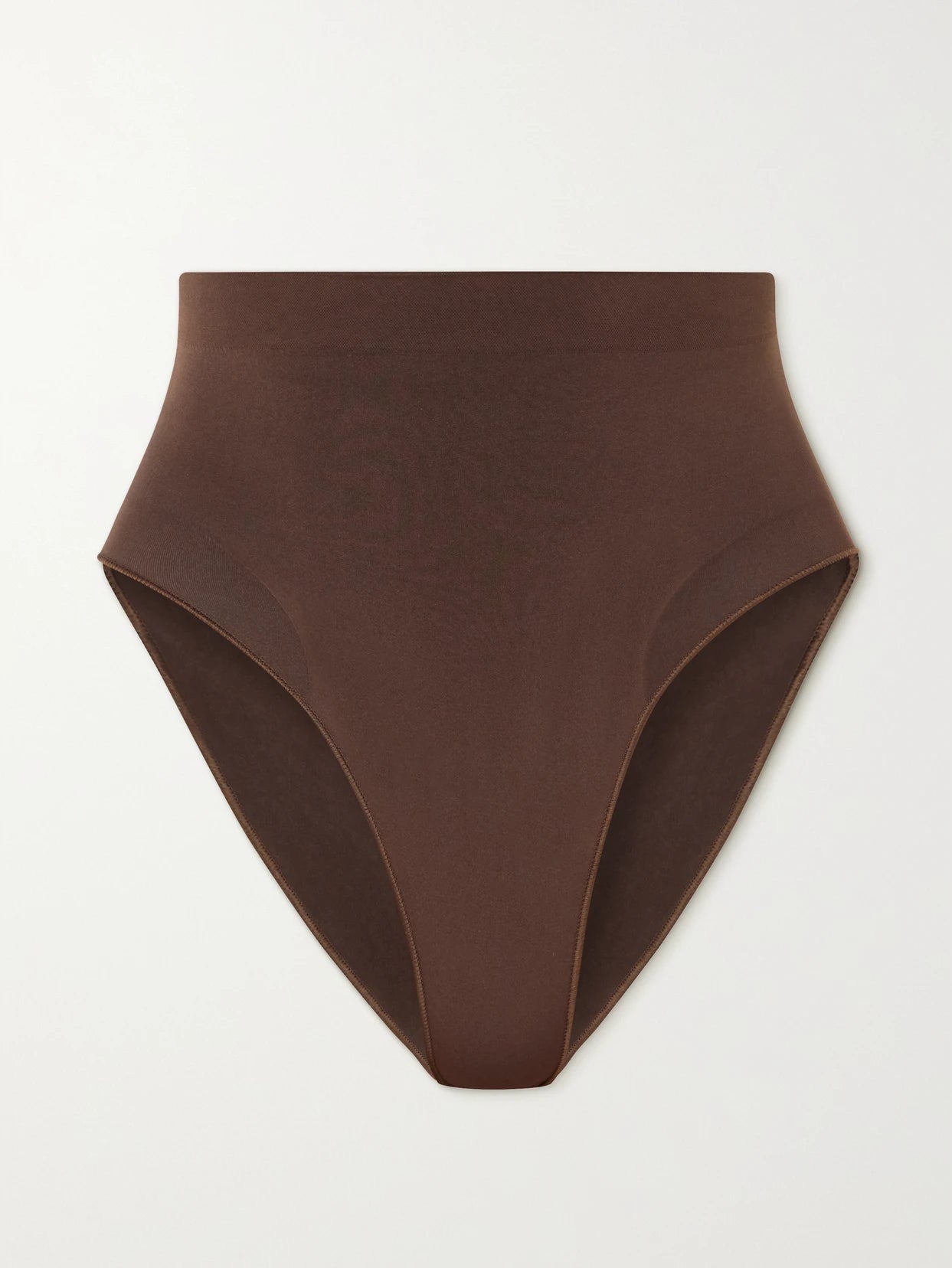 Seamless Sculpt Mid Waist Brief - Cocoa