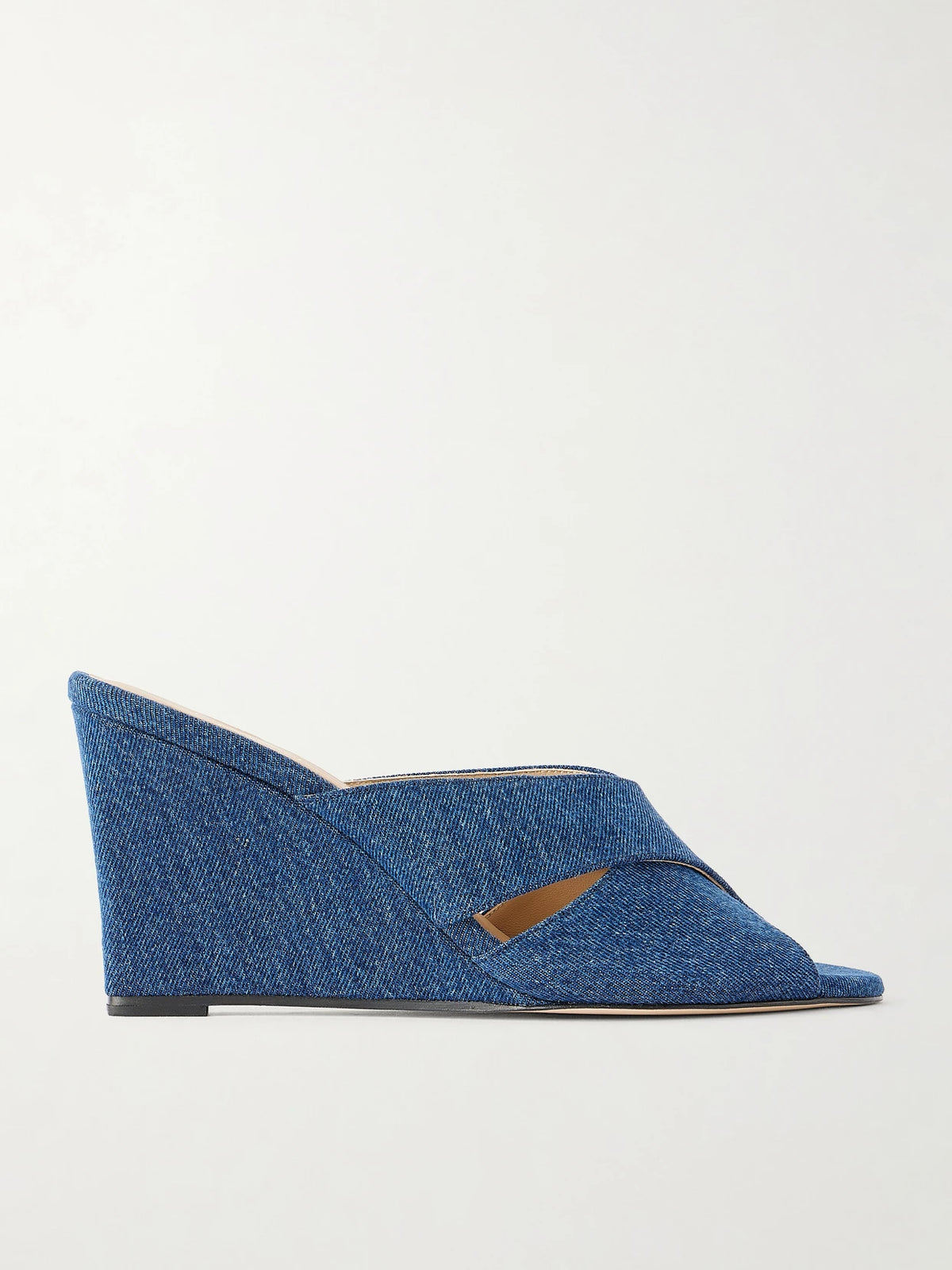 The Rose Denim Sandals
