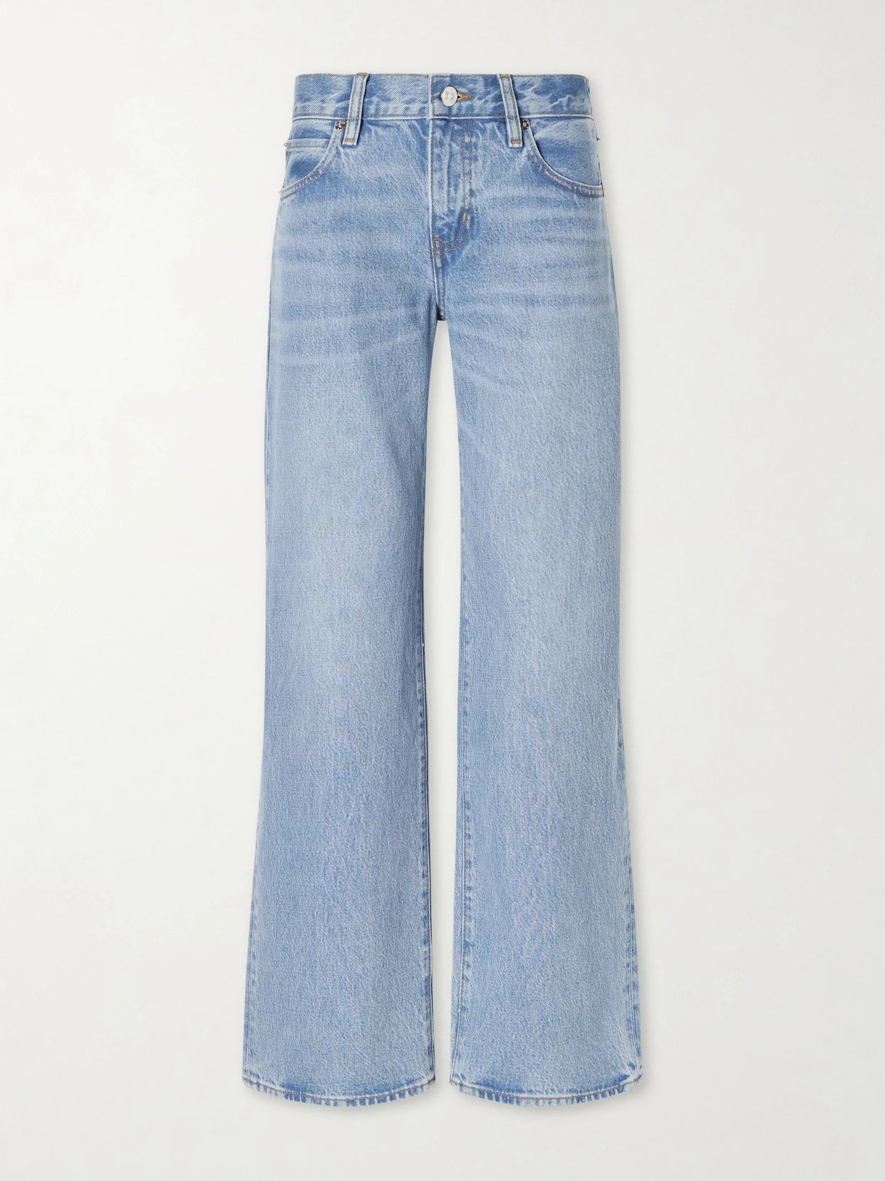 Low Rise Straight Low-rise Straight-leg Jeans