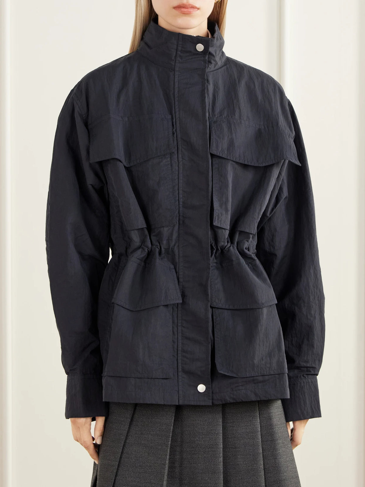 Studio Nicholson Vista Drawstring Shell Jacket
