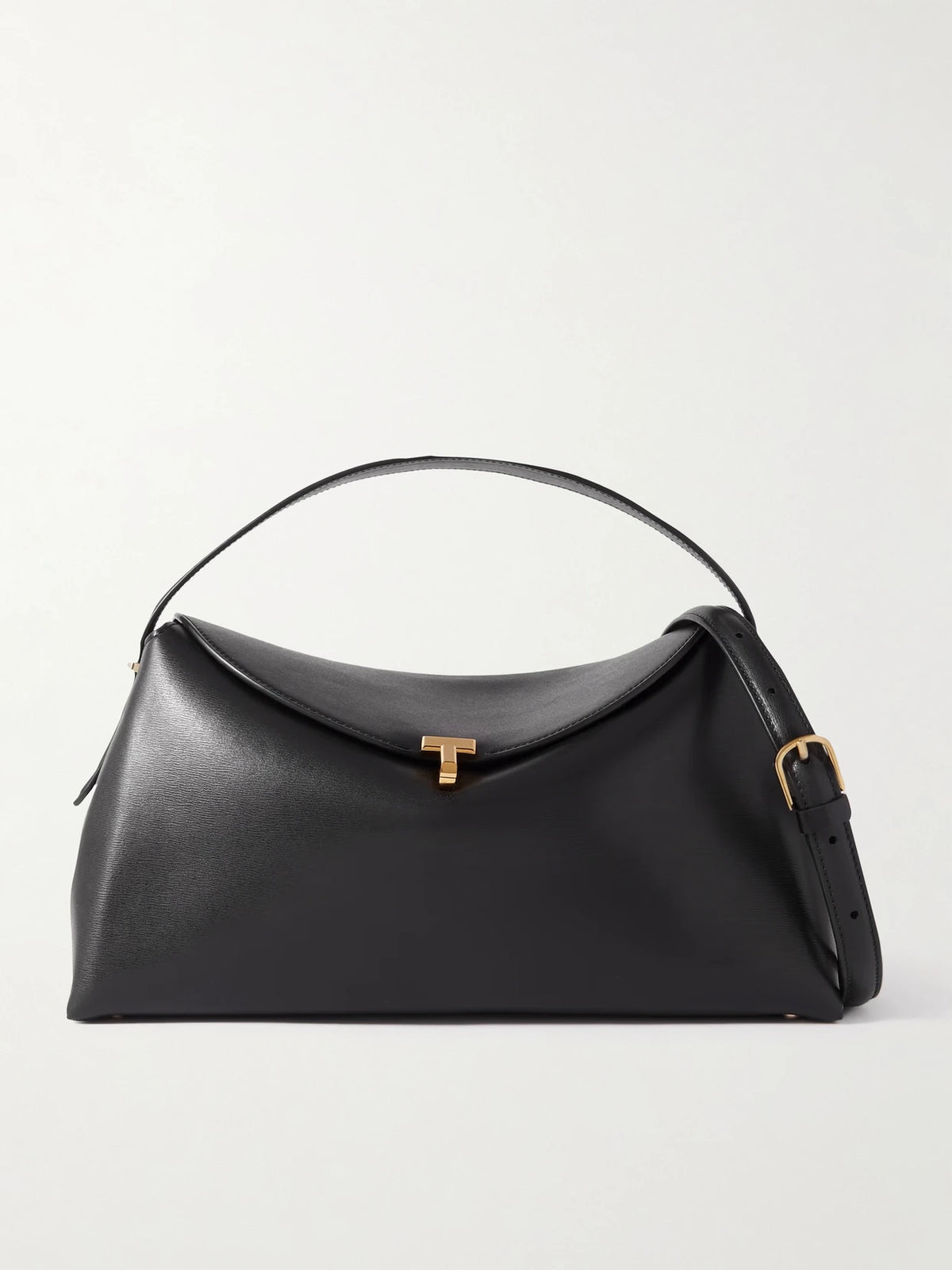 T-lock Leather Shoulder Bag