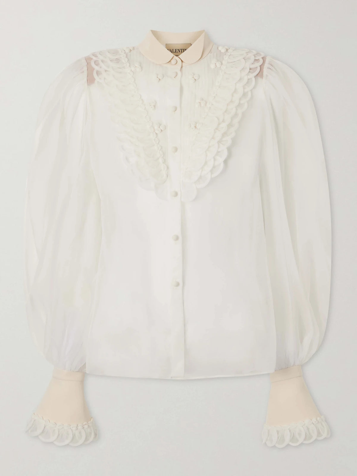Silk-organza Blouse