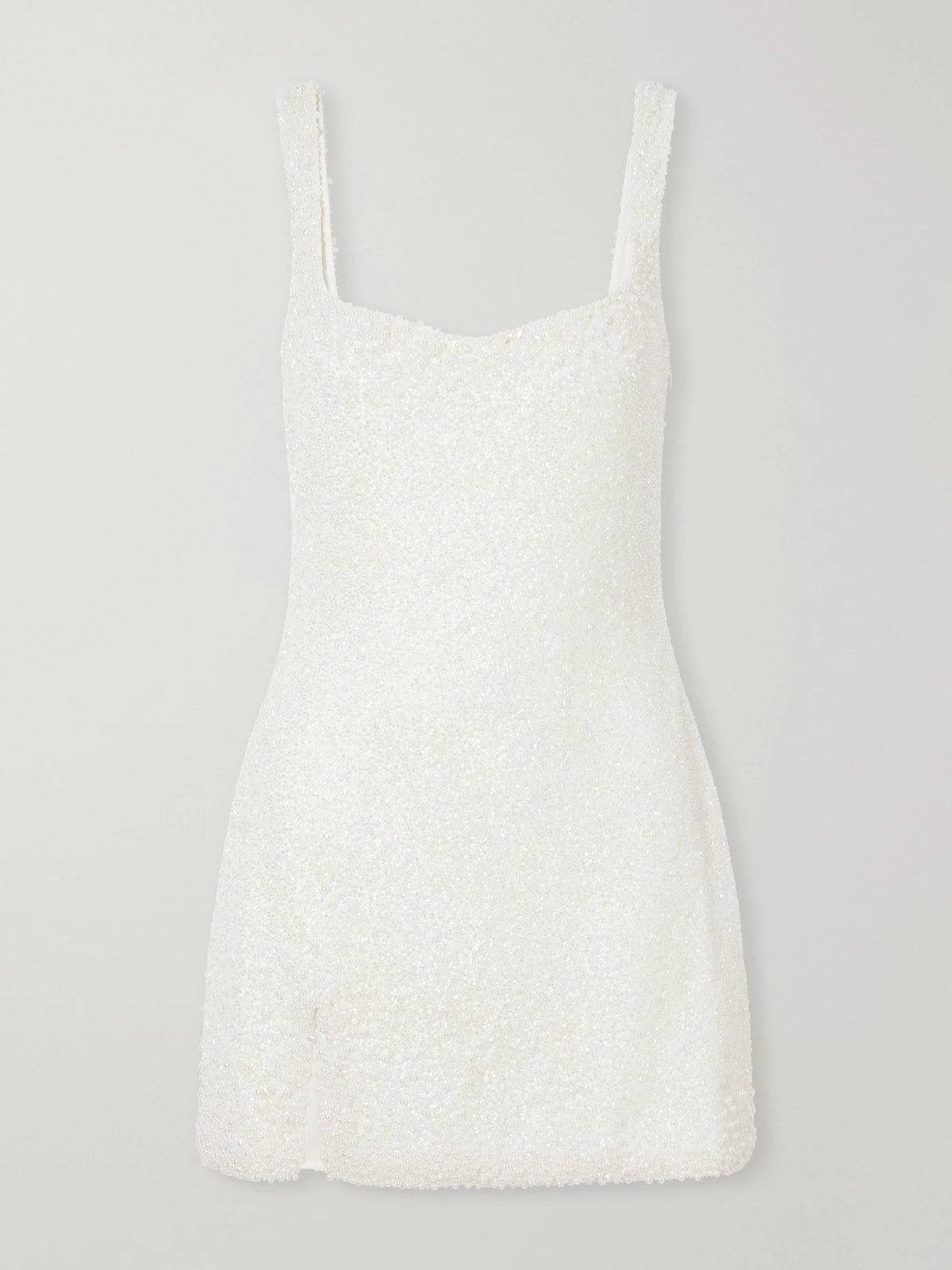 Clio Peppiatt Venus Beaded Tulle Mini Dress