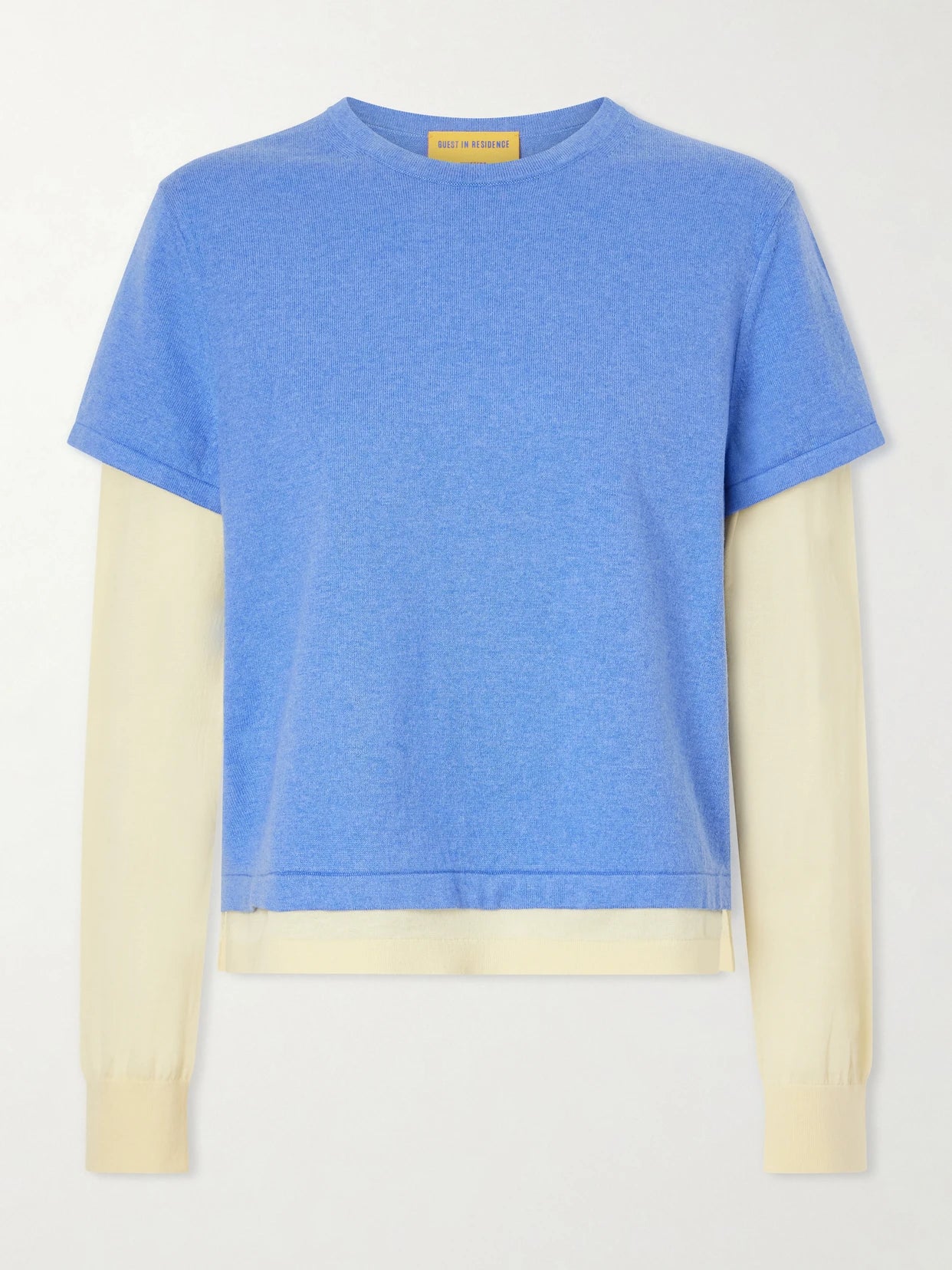 Layer Cotton, Cashmere And Silk Blend T-shirt
