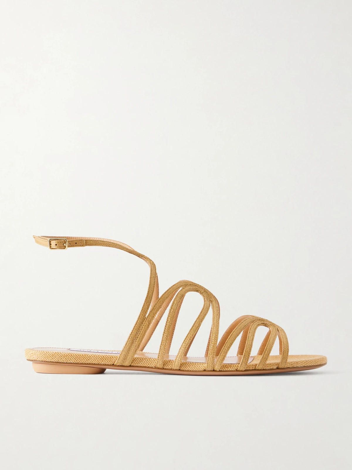 Serenade Raffia Flat Sandals