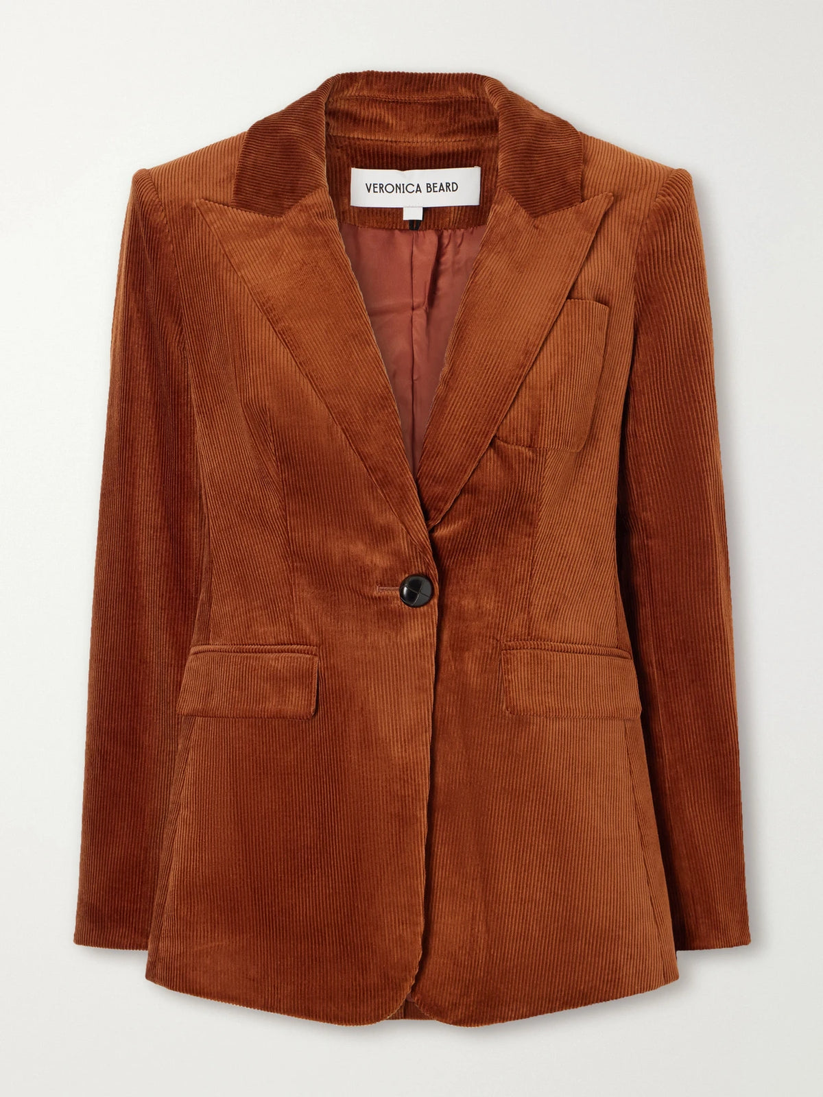 Veronica Beard Livvy Dickey Cotton-blend Corduroy Blazer