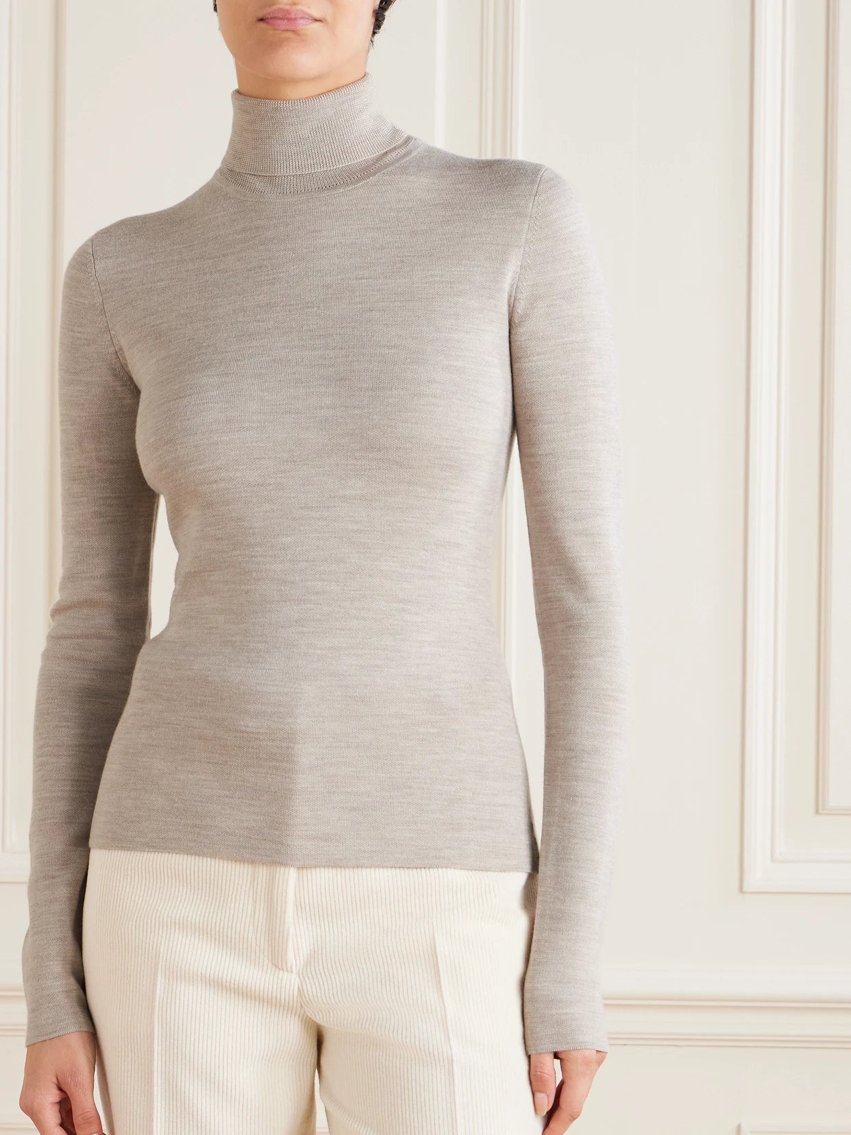 May Wool, Cashmere And Silk-blend Turtleneck Sweater