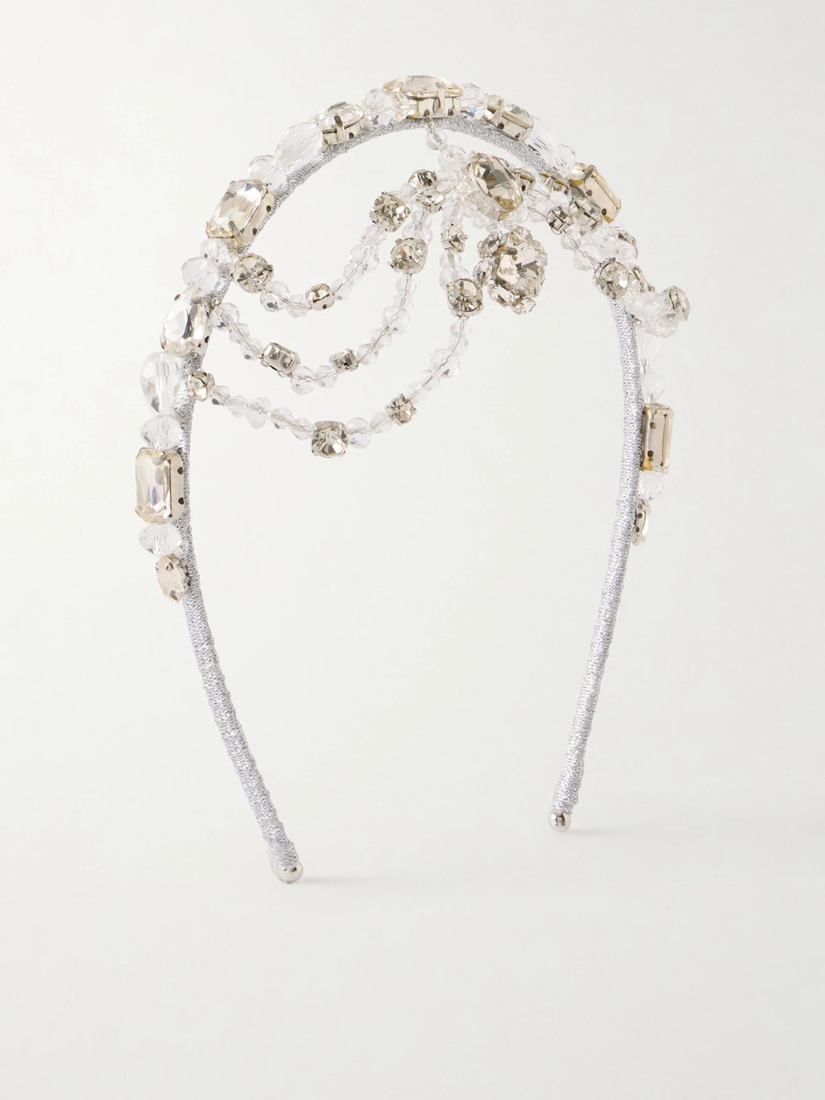 Jennifer Behr Ameerha Crystal-embellished Headpiece