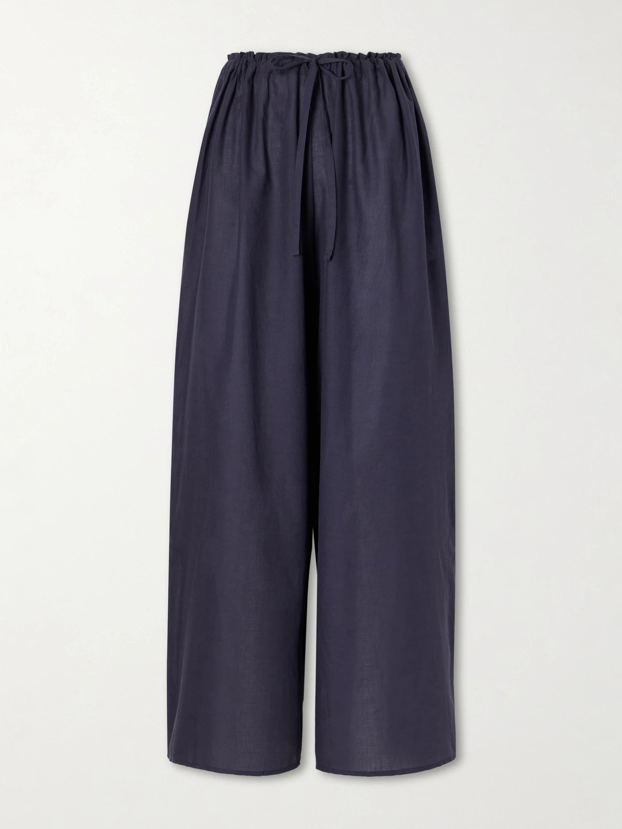 The Pantaloons Cotton-poplin Wide-leg Pants