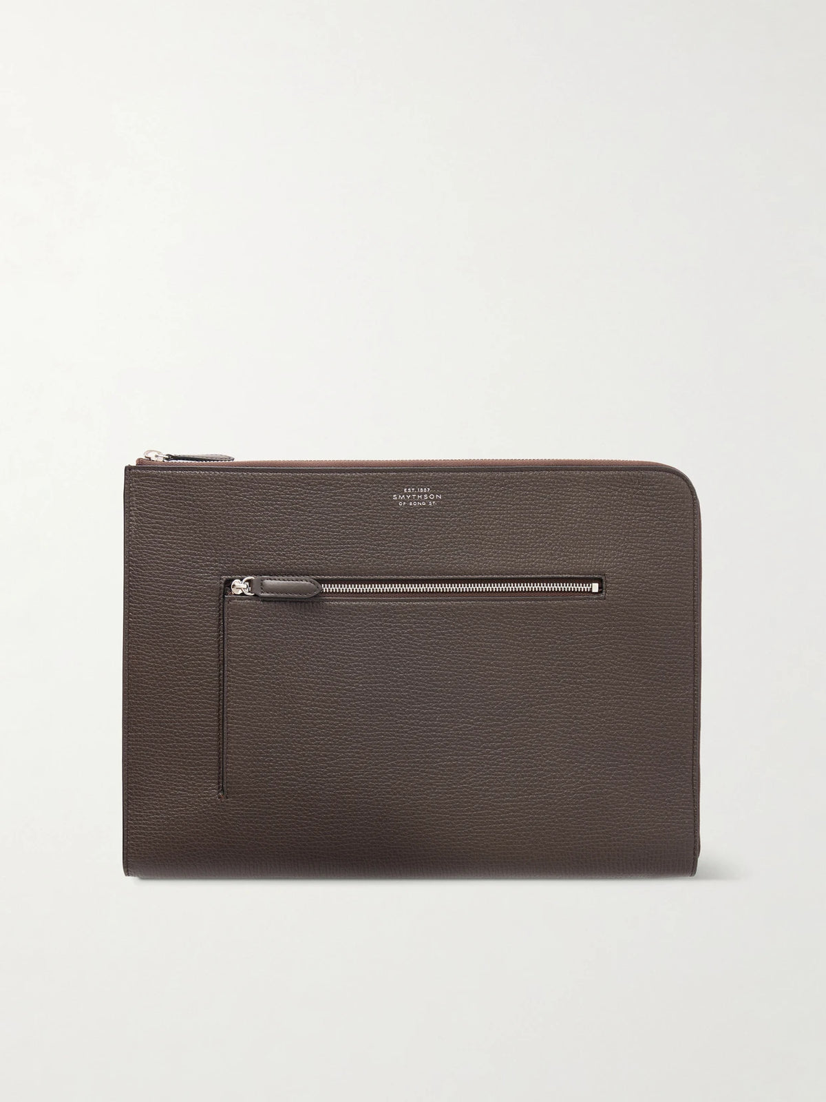 Smythson Ludlow Textured-leather Laptop Case