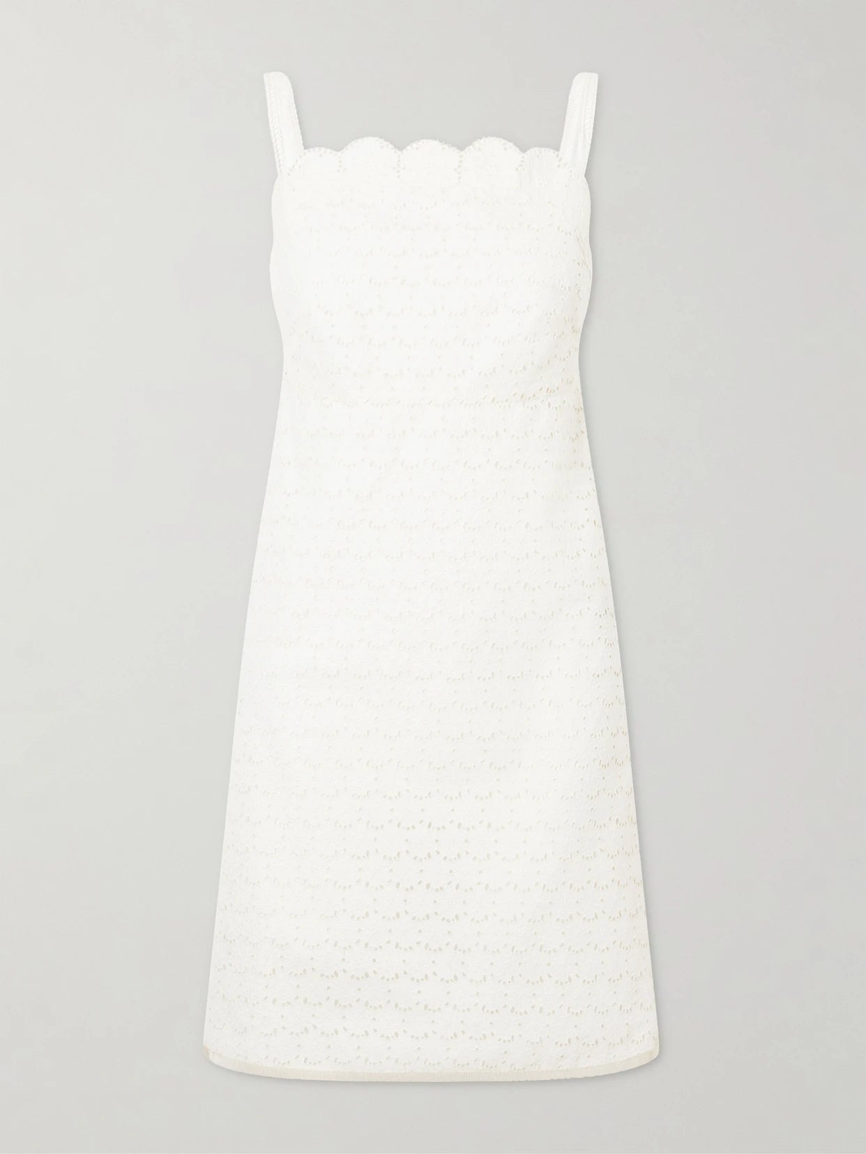 Mossi Broderie Anglaise Cotton Mini Dress