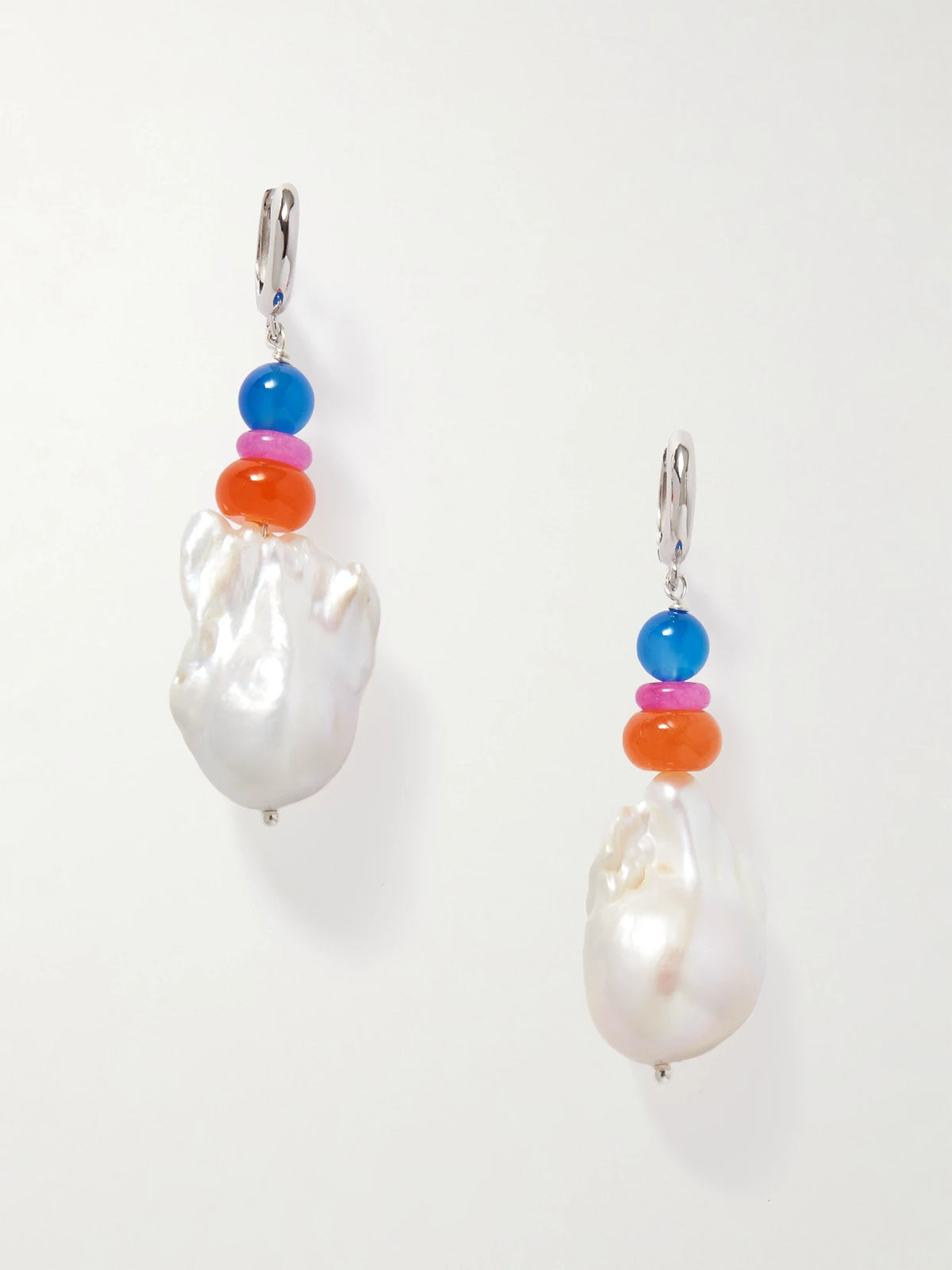 Turkish Delight Silver Multi-stone Earrings