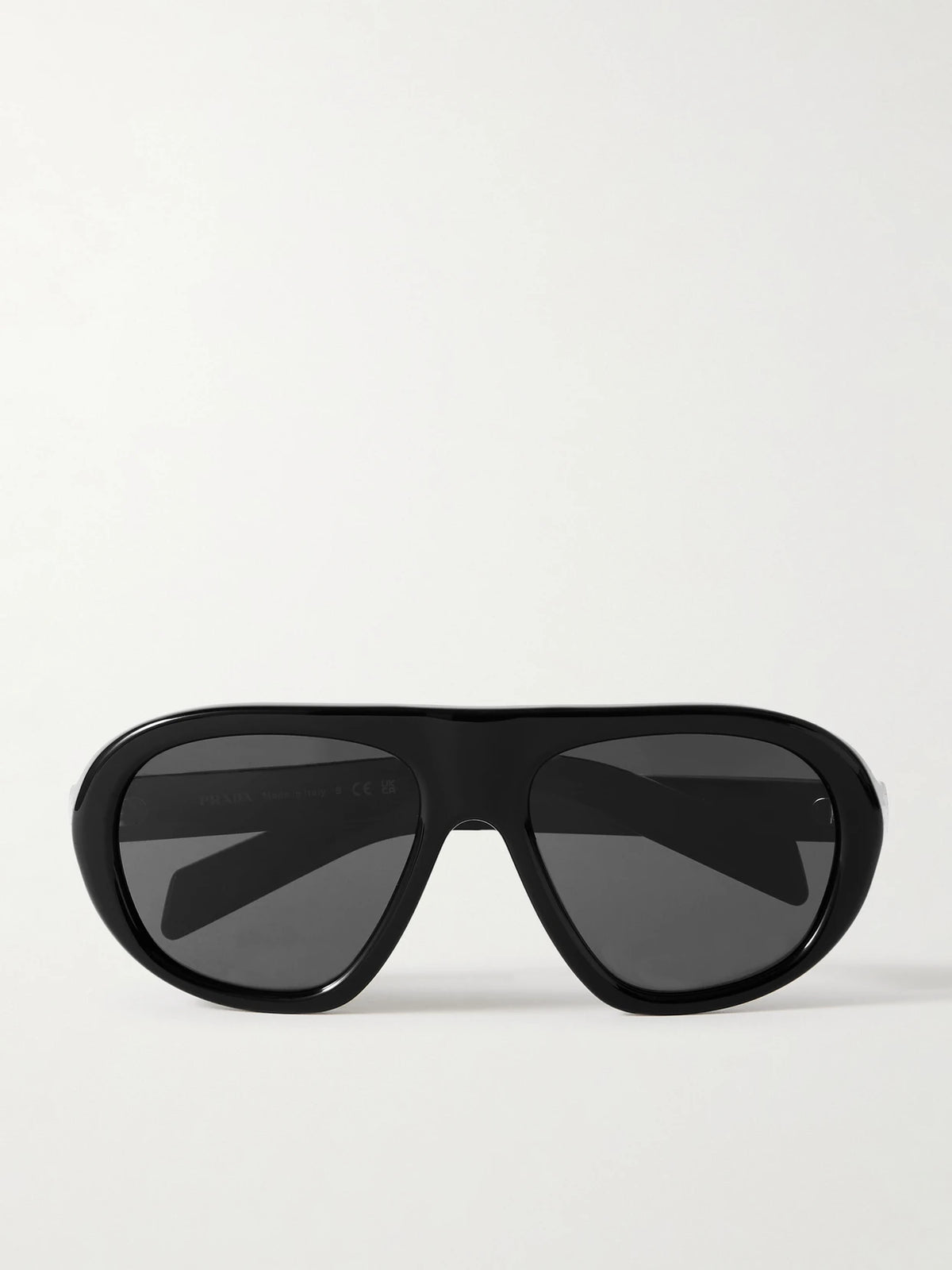 Oversized Aviator-style Acetate Sunglasses