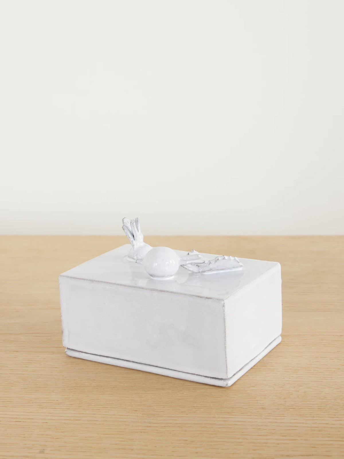 Astier De Villatte Radish Porcelain Butter Dish