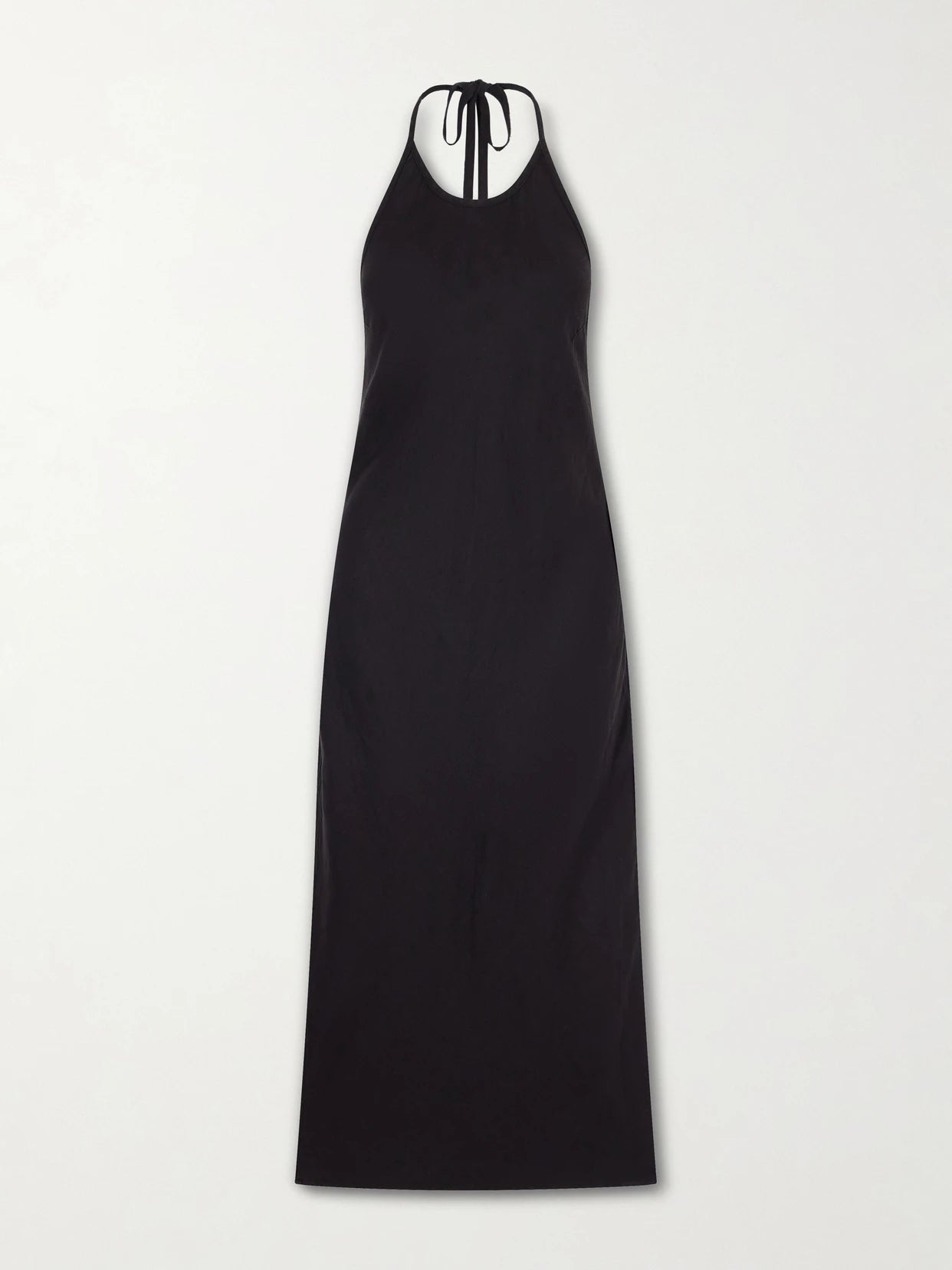 Image of Dresses. Product name - Linen Midi Dress in Black colour by brand - James Perse