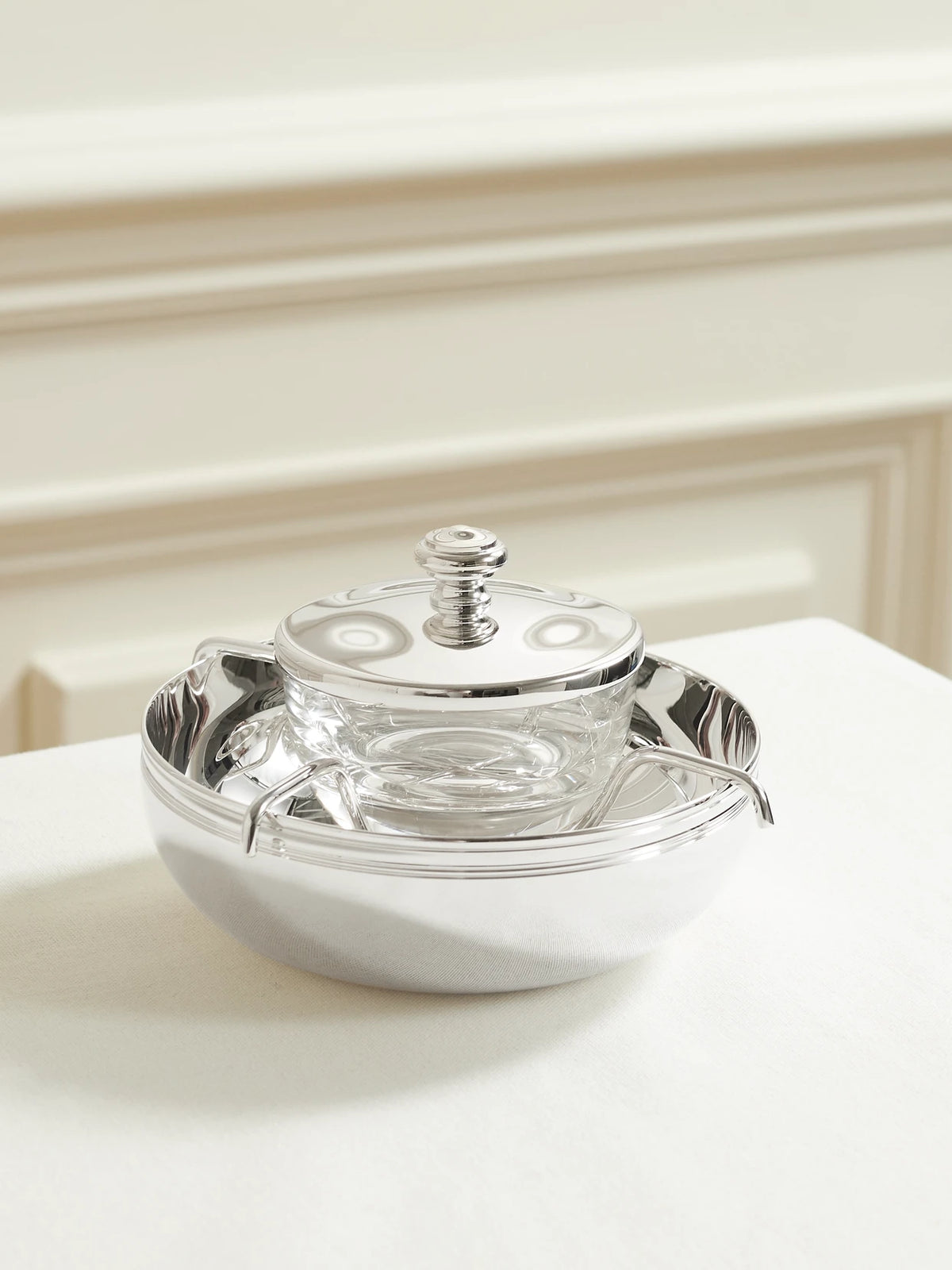 Albi Silver-plated Caviar Serving Set