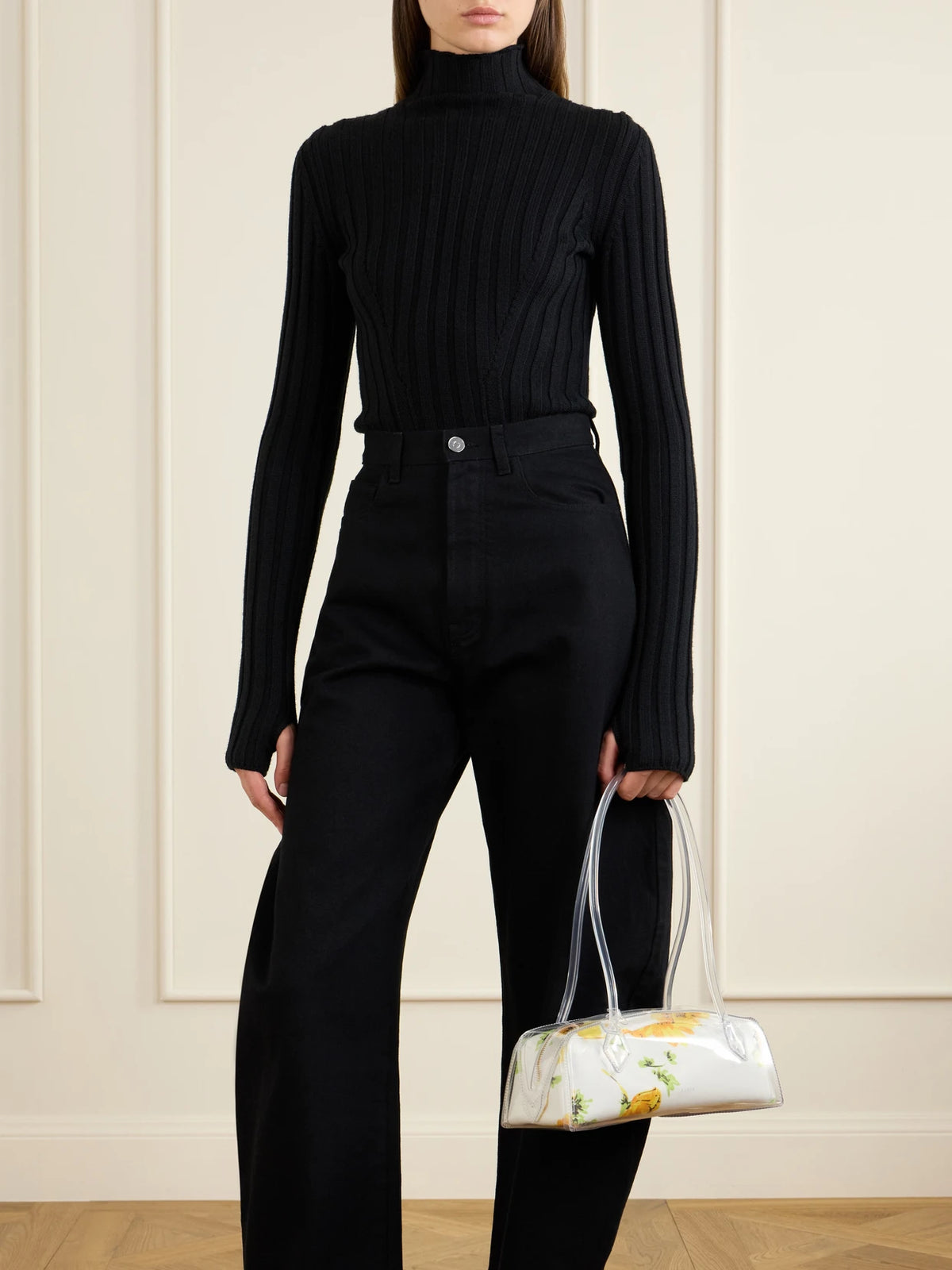 Le Teckel Pvc Shoulder Bag
