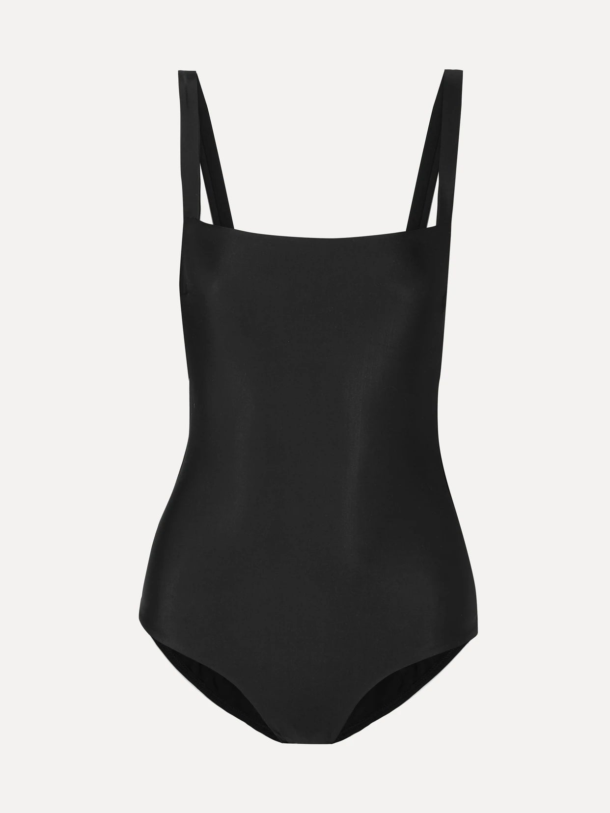 Image of Swimwear. Product name - The Square Swimsuit in Black colour by brand - Matteau