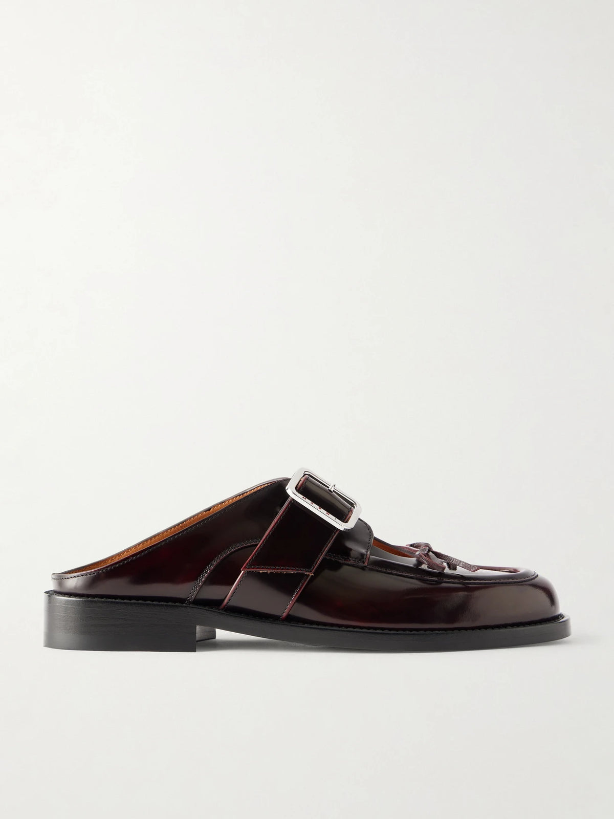 Marni Sabot Leather Slip-ons