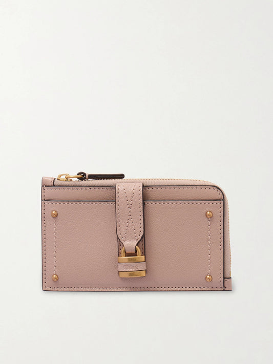 Paddington Embellished Textured-leather Cardholder