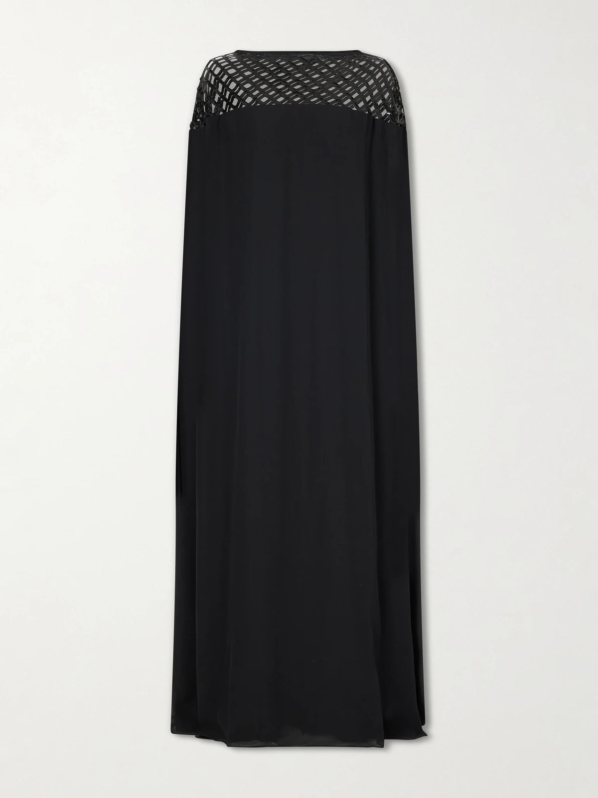 Sequin-embellished Crepe Gown