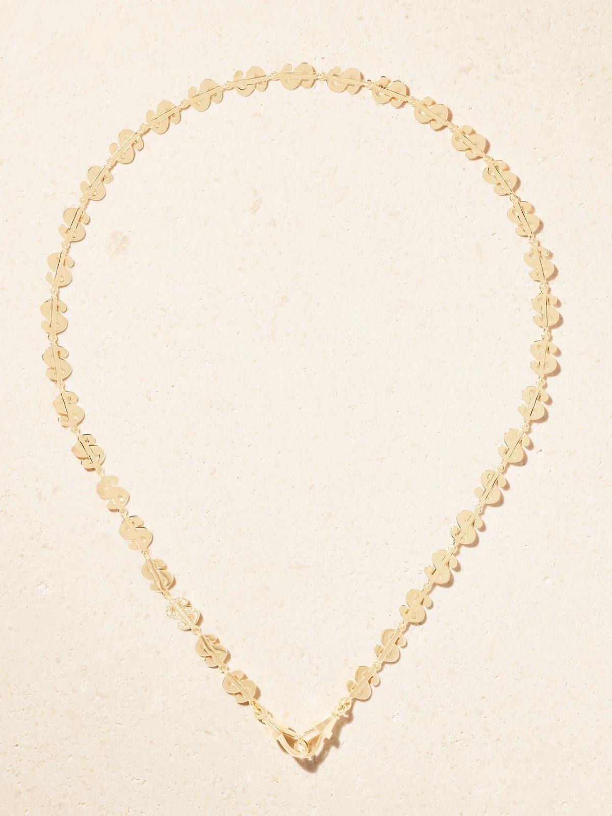 Buck Small 18-karat Gold Diamond Necklace