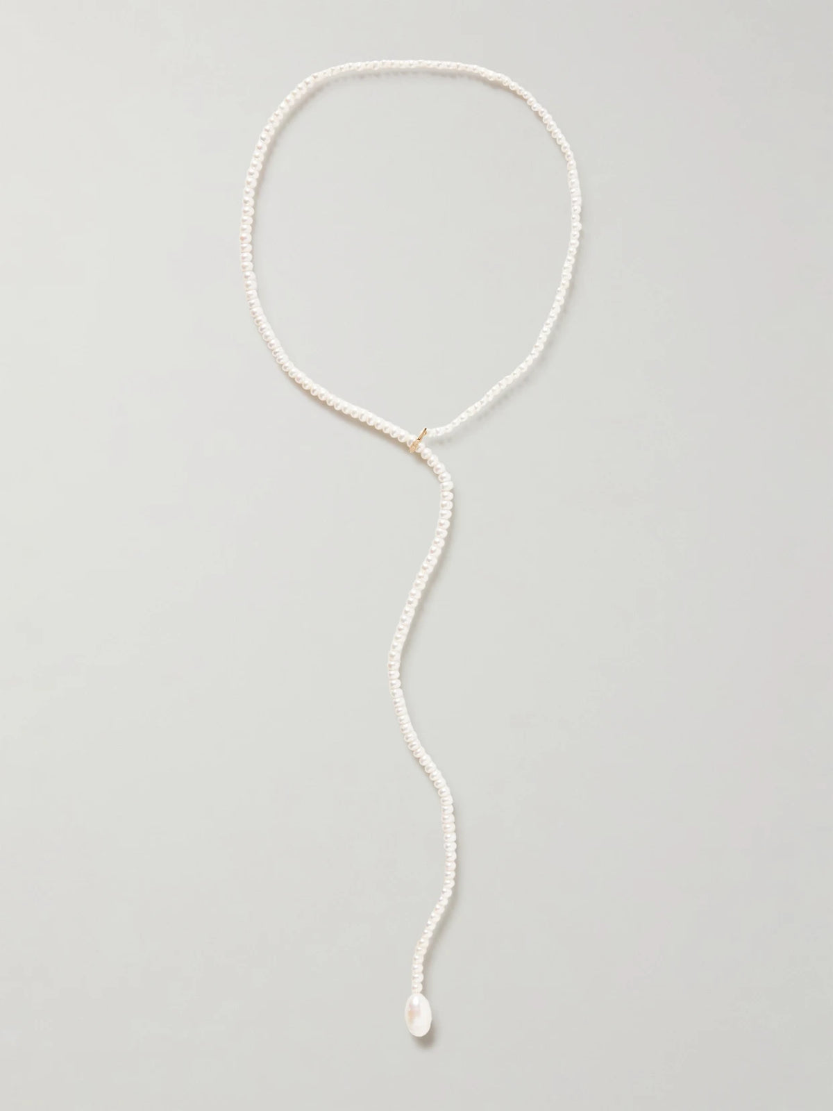 Cosette Gold Pearl Necklace