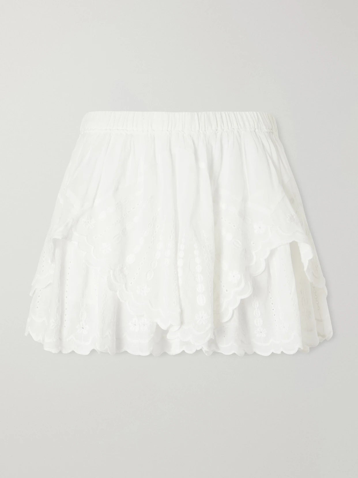 Layle Broderie Anglaise Cotton Shorts