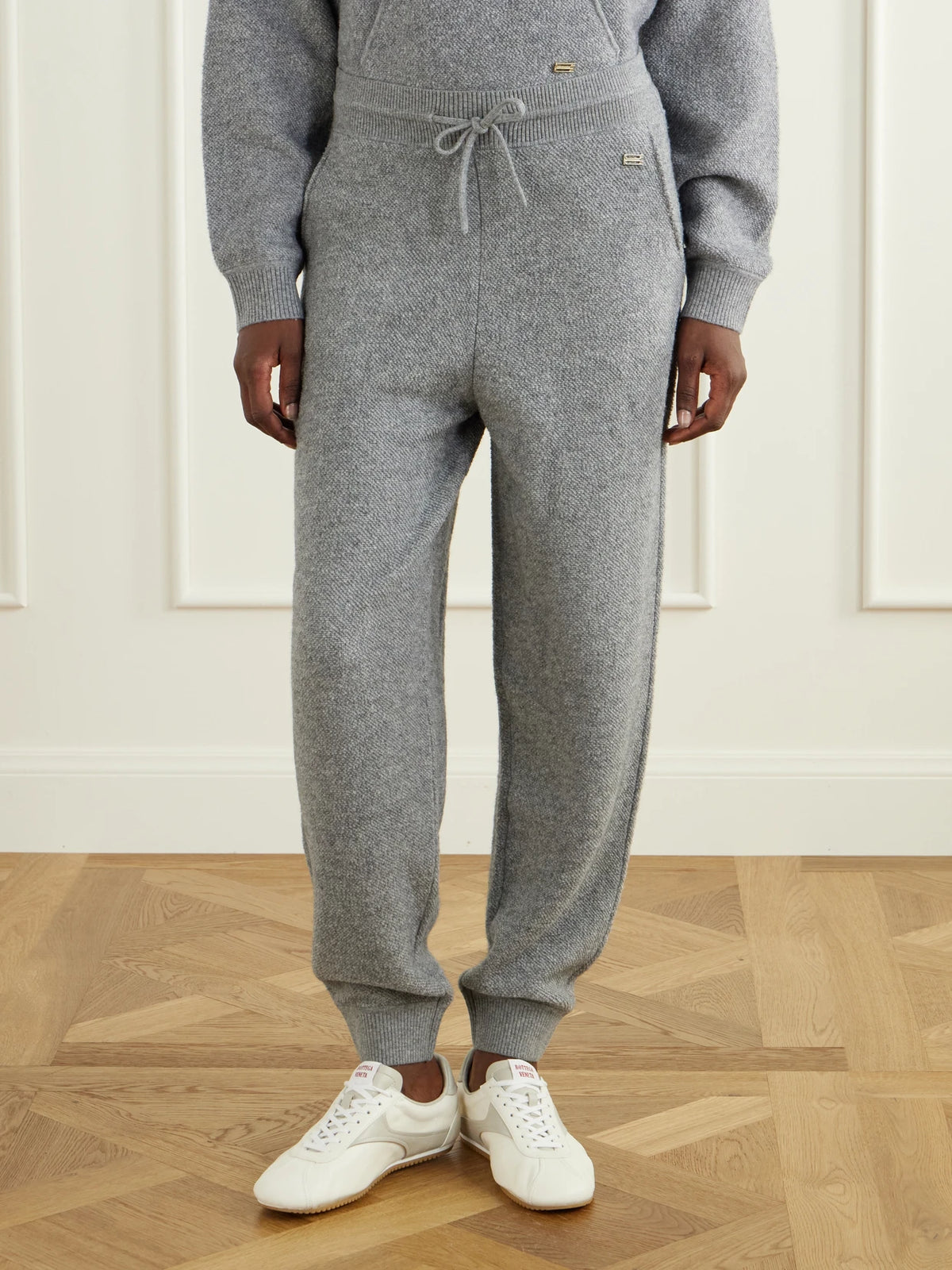 Victoria Beckham Wool And Cashmere-blend Track Pants