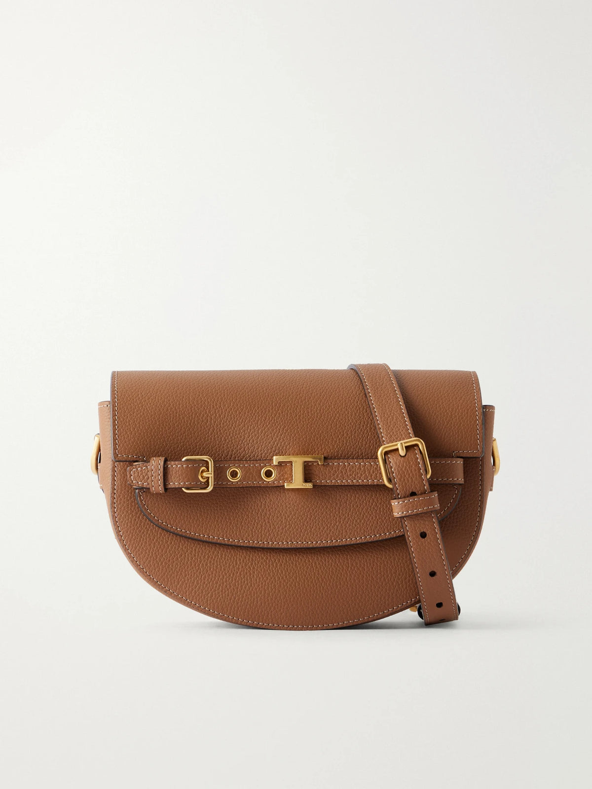 Tracollina Leather Shoulder Bag