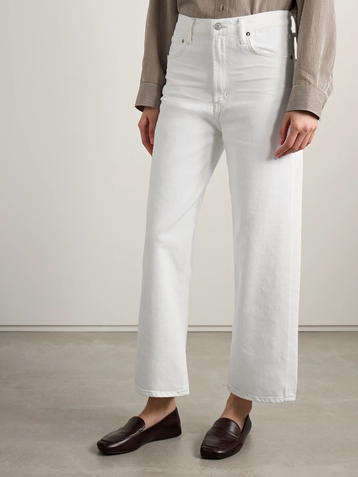 Ren High-rise Wide-leg Jeans