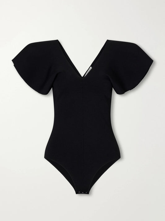 Altuzarra Frenesi Ribbed Stretch-jersey Bodysuit