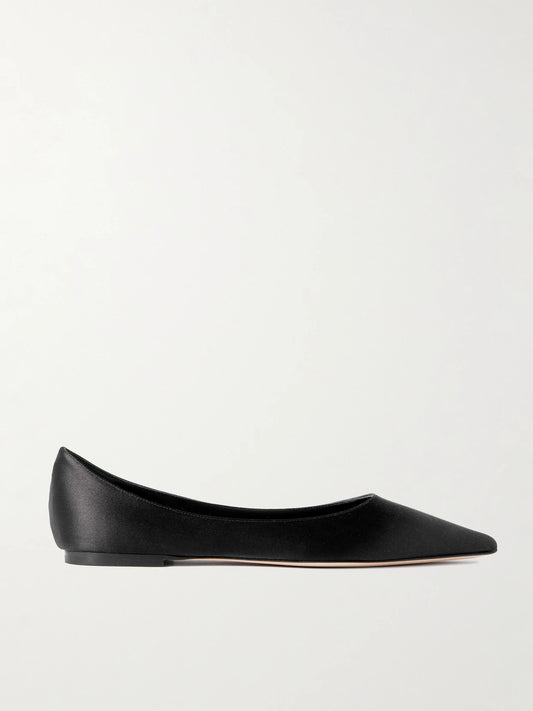 Love Satin Flats