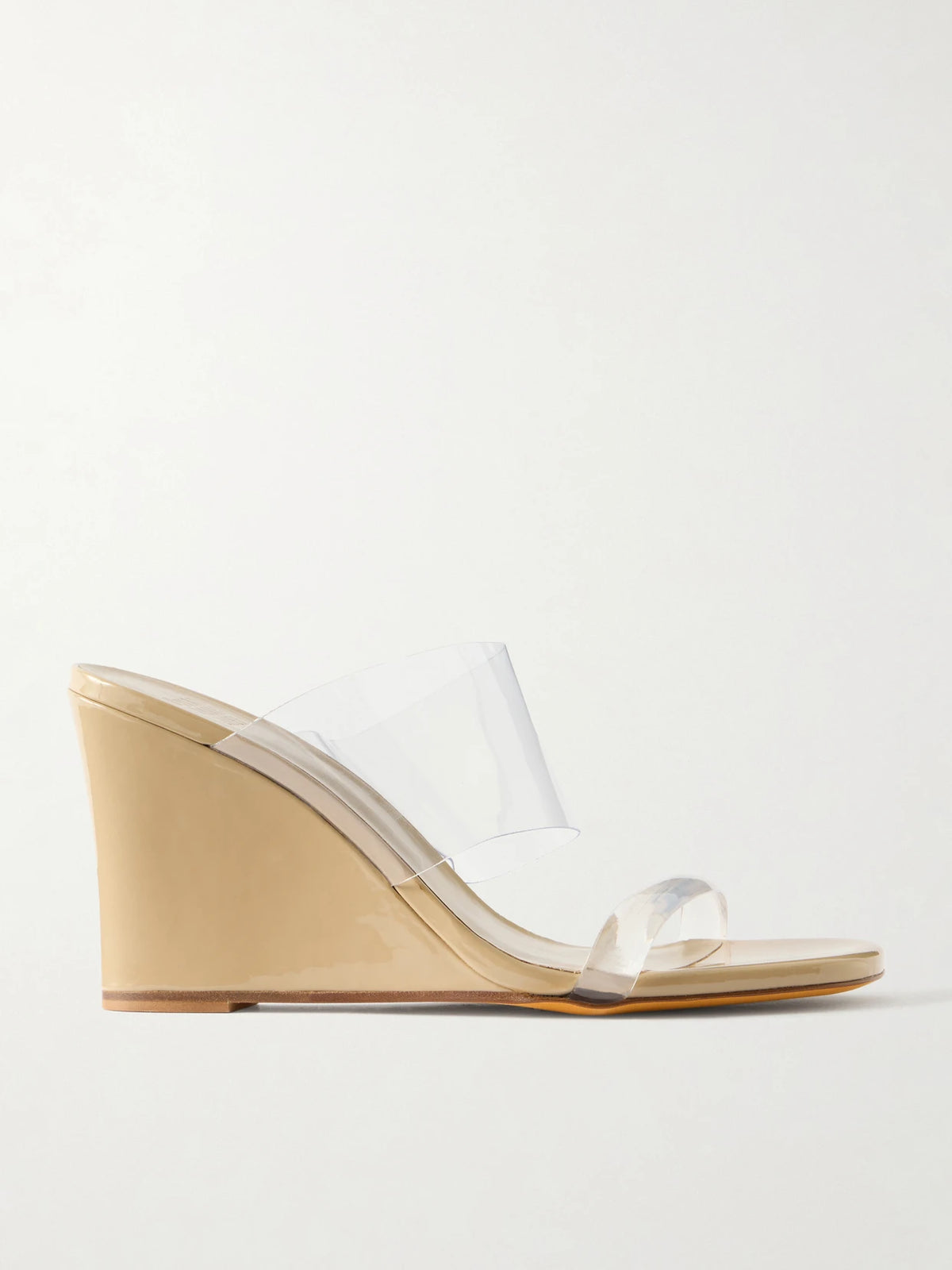 Olympia Pvc Wedge Sandals