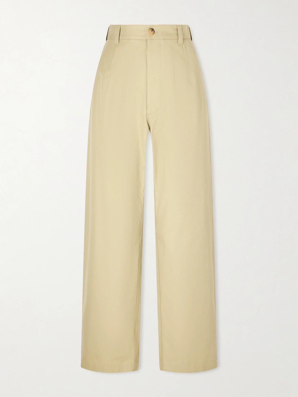 Yoko Cropped Cotton-poplin Pants
