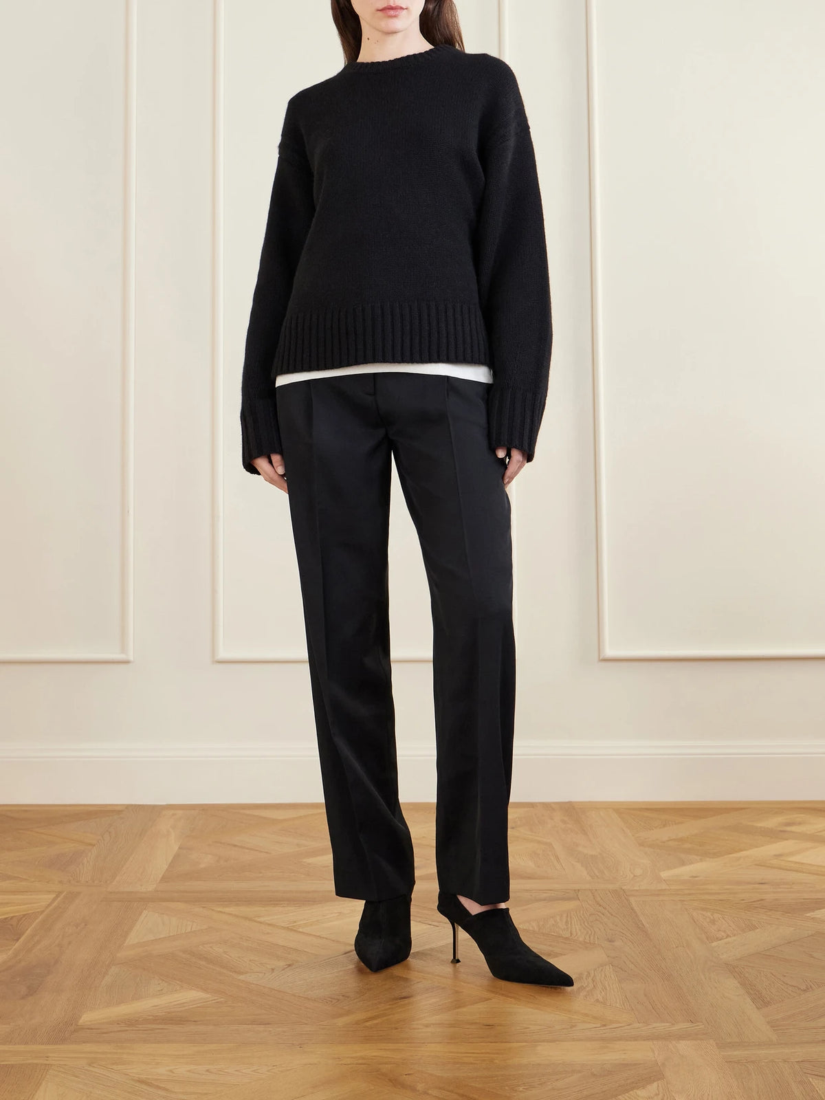 Image of Boots. Product name - Helix Suede Pumps in Black colour by brand - CHRISTEN