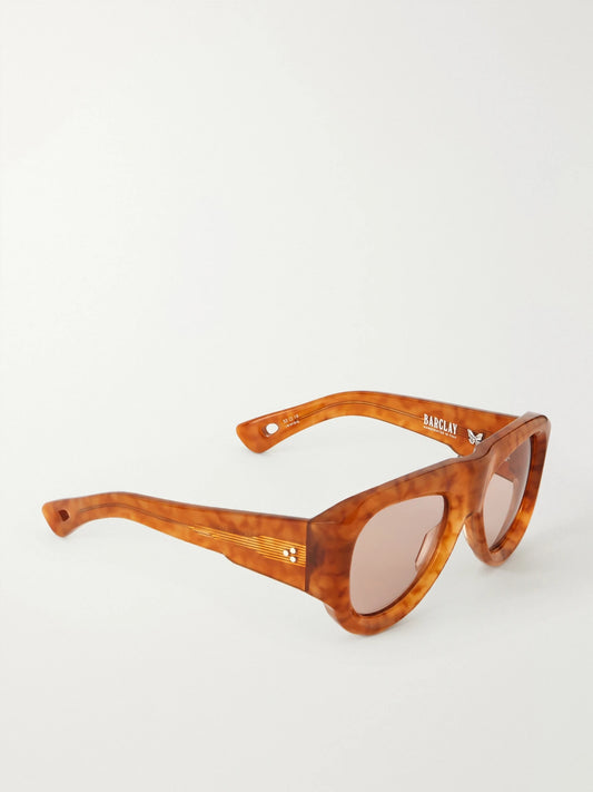 Barclay D-frame Tortoiseshell Acetate Sunglasses