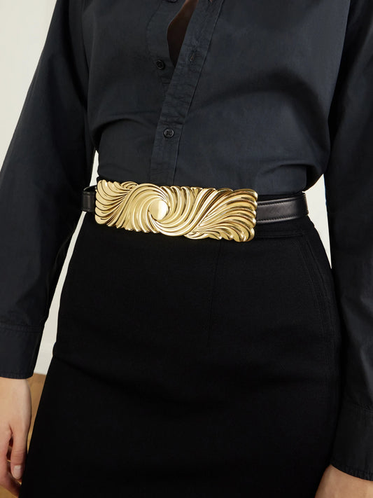 Déhanche Laurent Embellished Leather Belt