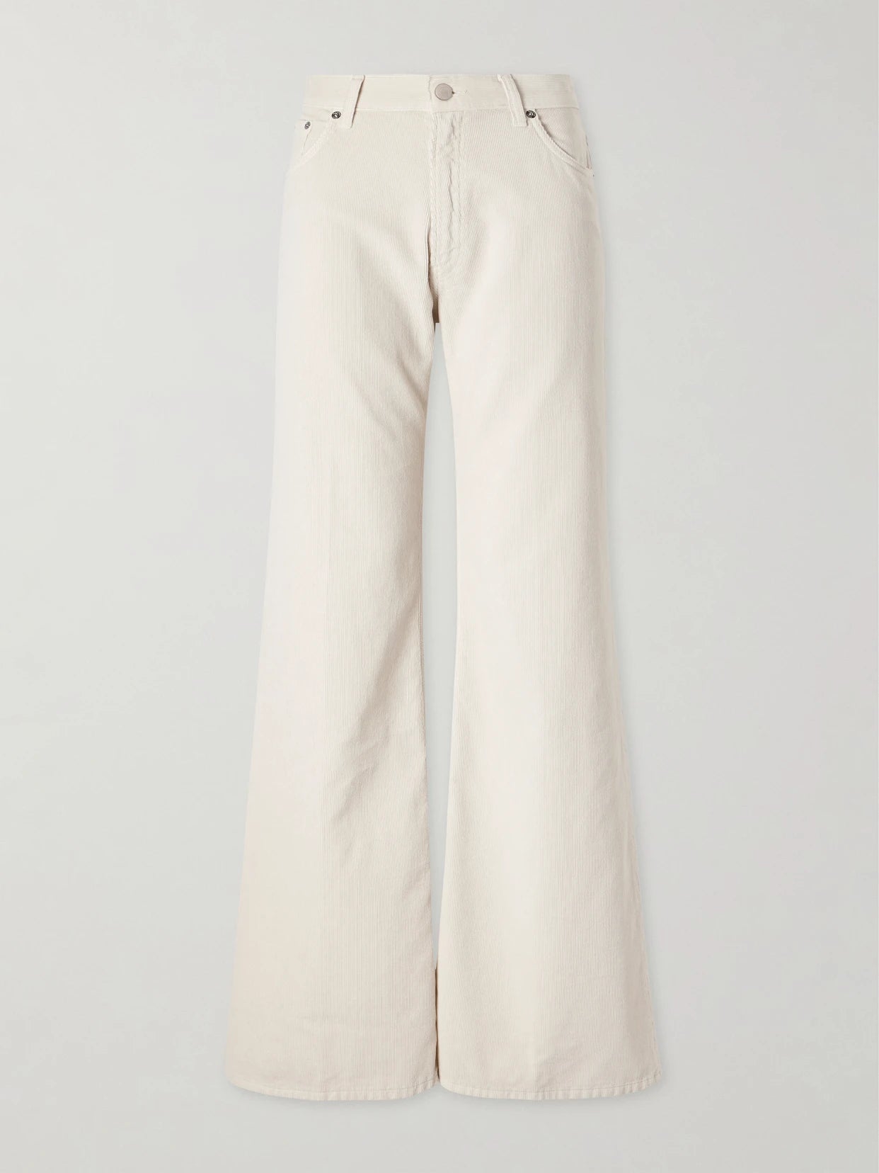 Clara Cotton-courduroy Wide-leg Pants