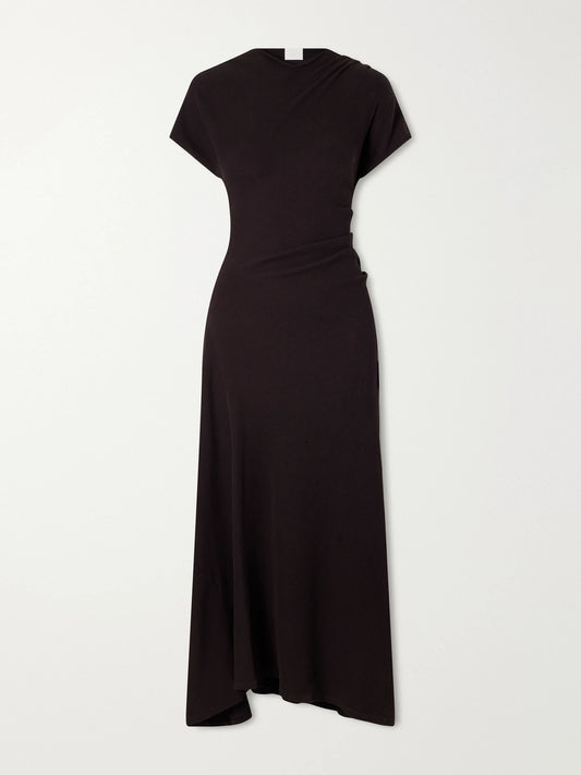 Citizens of Humanity Kira Sculptural Ribbed Organic Cotton-blend Maxi Dress