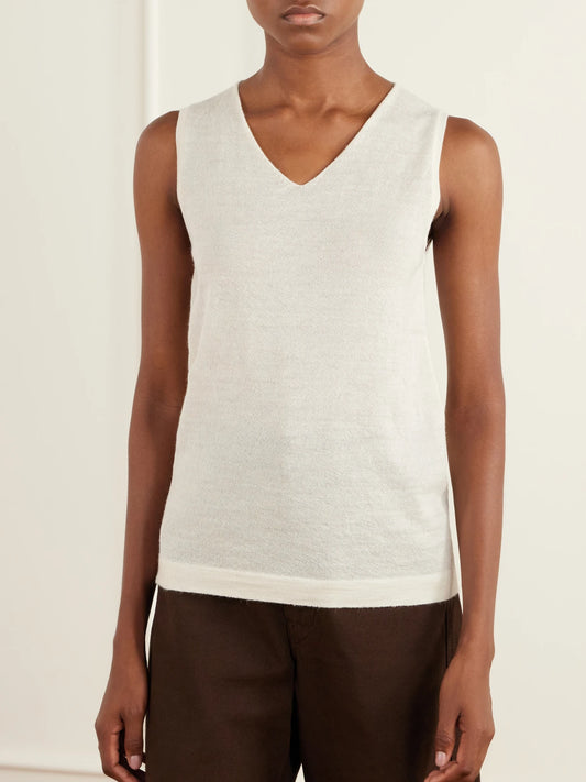 Lauren Manoogian Alpaca And Merino Wool-blend Tank