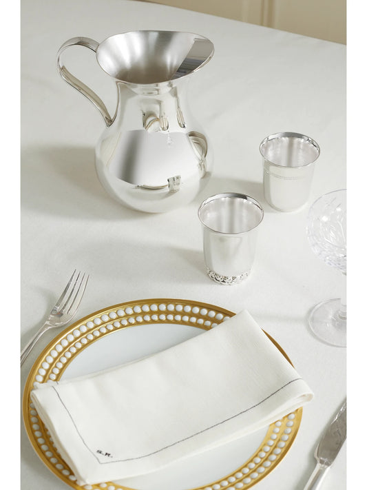 Image of Tableware. Product name - Albi Silver-plated Water Pitcher in Multi colour by brand - Christofle