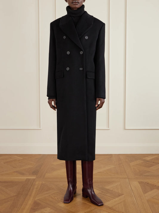Image of Boots. Product name - Classic Square Leather Knee Boots in Merlot colour by brand - CHRISTEN